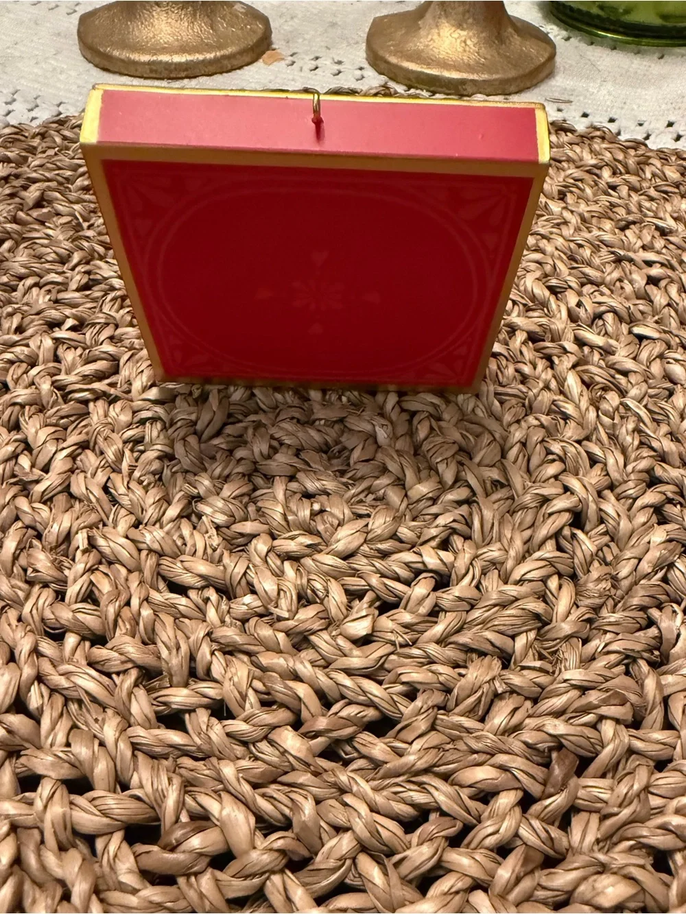 Hallmark Keepsake A Perfect Match Matchbook Christmas Ornament